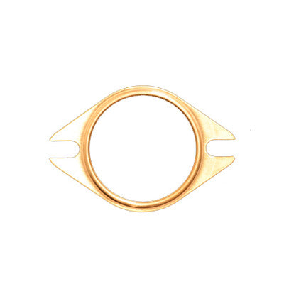 SCE Gaskets 2-Bolt Copper Collecter Gasket 2.5" Diameter 4200
