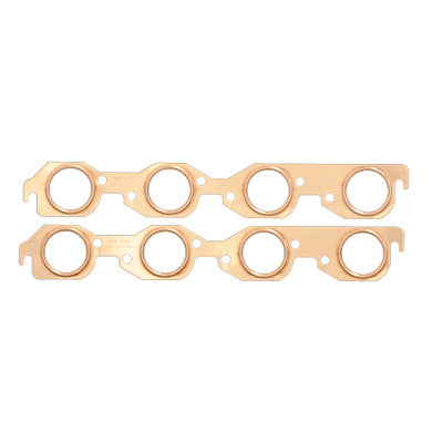 SCE Gaskets BBC Copper Exhaust Gaskets 2.0" Round Port 4313