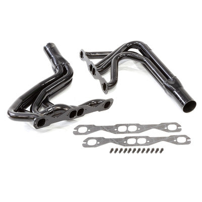 Schoenfeld SBC Modified Long Tube Header 602 Crate 1-5/8"