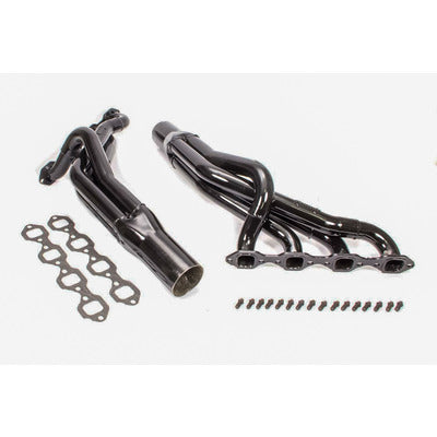 Schoenfeld BBC Truck Header 2" x 3-1/2" Fender Well