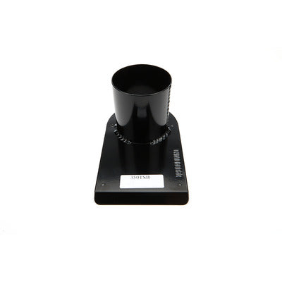 Schoenfeld Tail Pipe Saver 3-1/2" Single Outlet Black