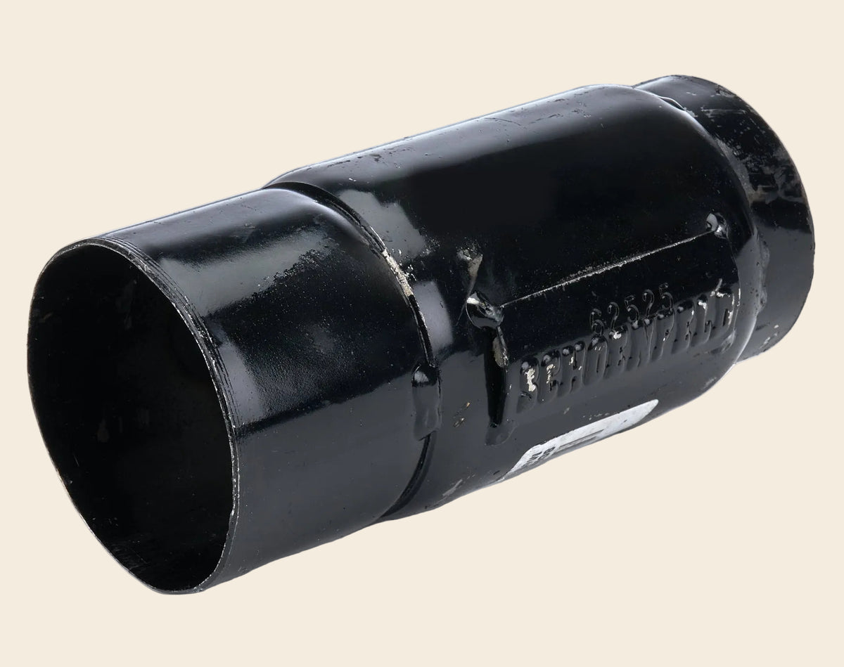 Schoenfeld Muffler 2-1/2" Inlet / Outlet x 6" Long