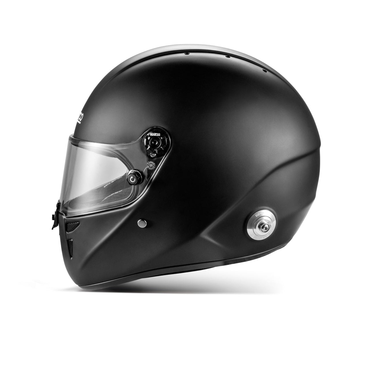 Sparco Stealth RF Helmet SA2025 (Left Side, Black)