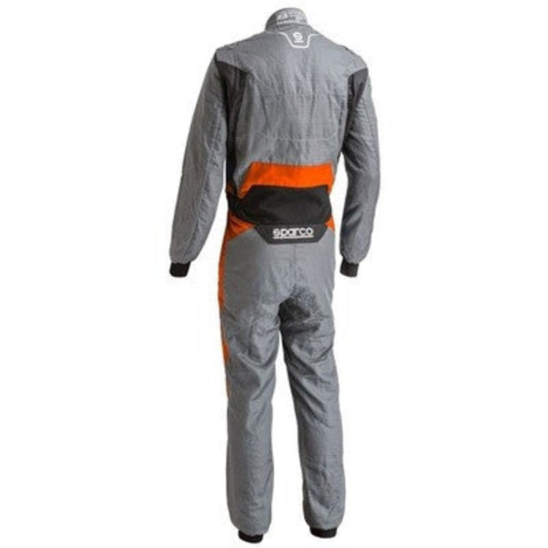 Sparco Victory Pro Race Suit (Grey/Orange) Back