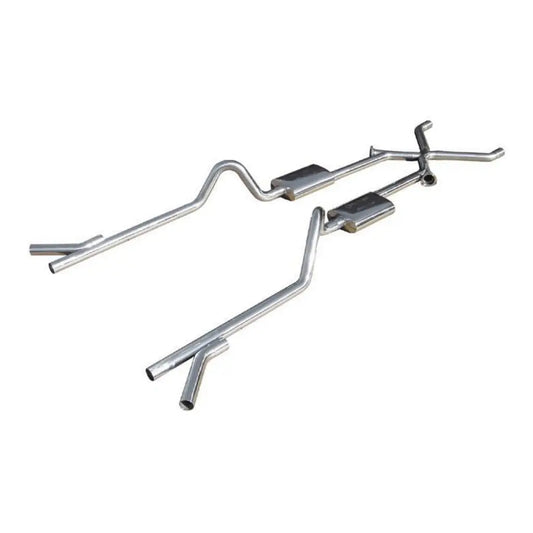 Pypes Exhaust w/X-Pipe 55-57 Chevy SGC11R