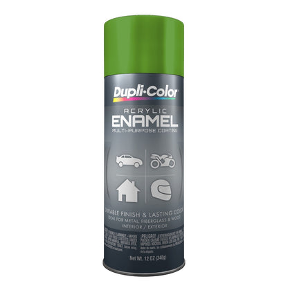 Dupli-Color Acrylic Enamel Paint, Gloss Leaf Green