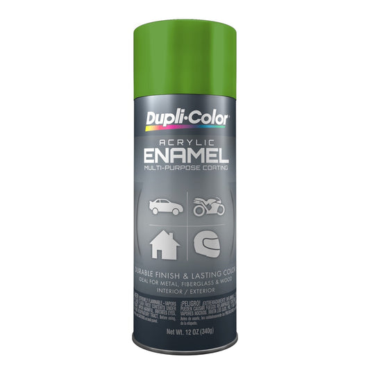 Dupli-Color Acrylic Enamel Paint, Gloss Leaf Green