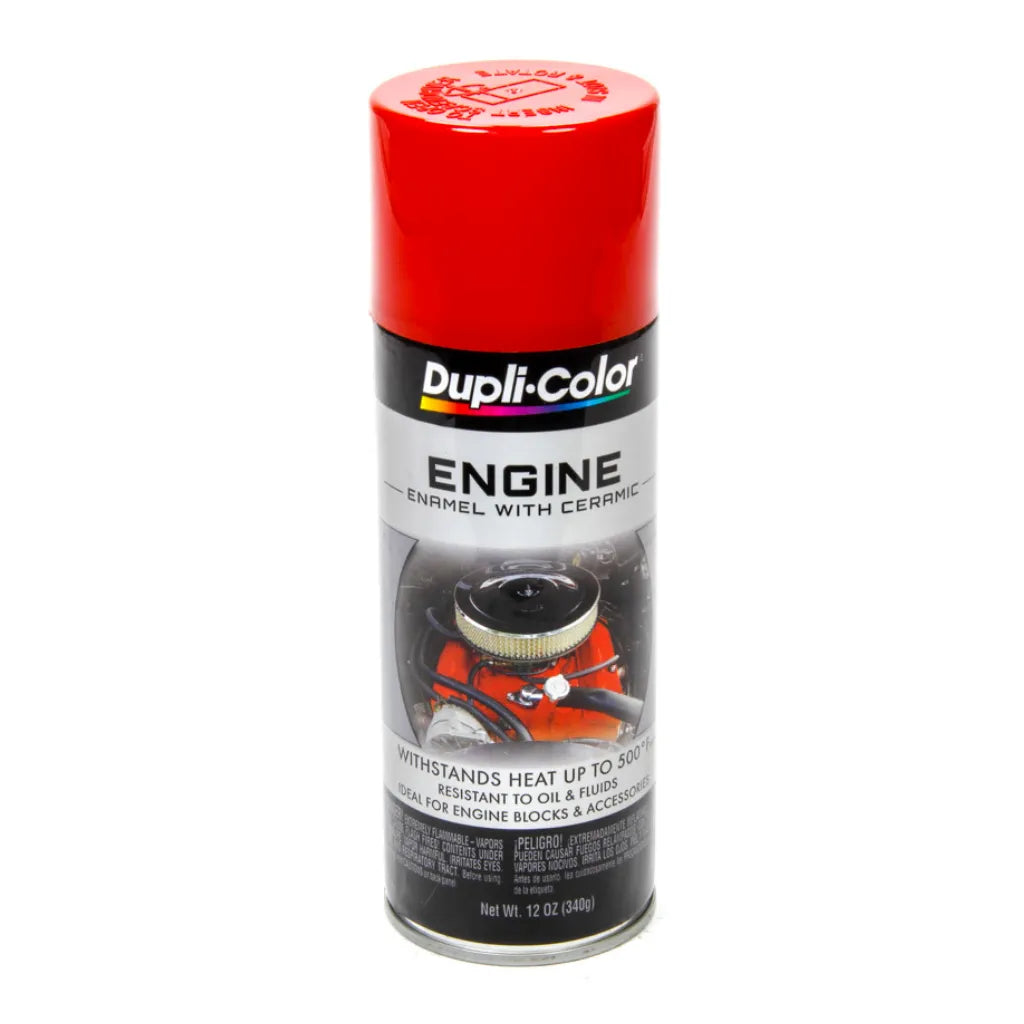 Dupli-Color Engine Enamel Paint with Ceramic, Red