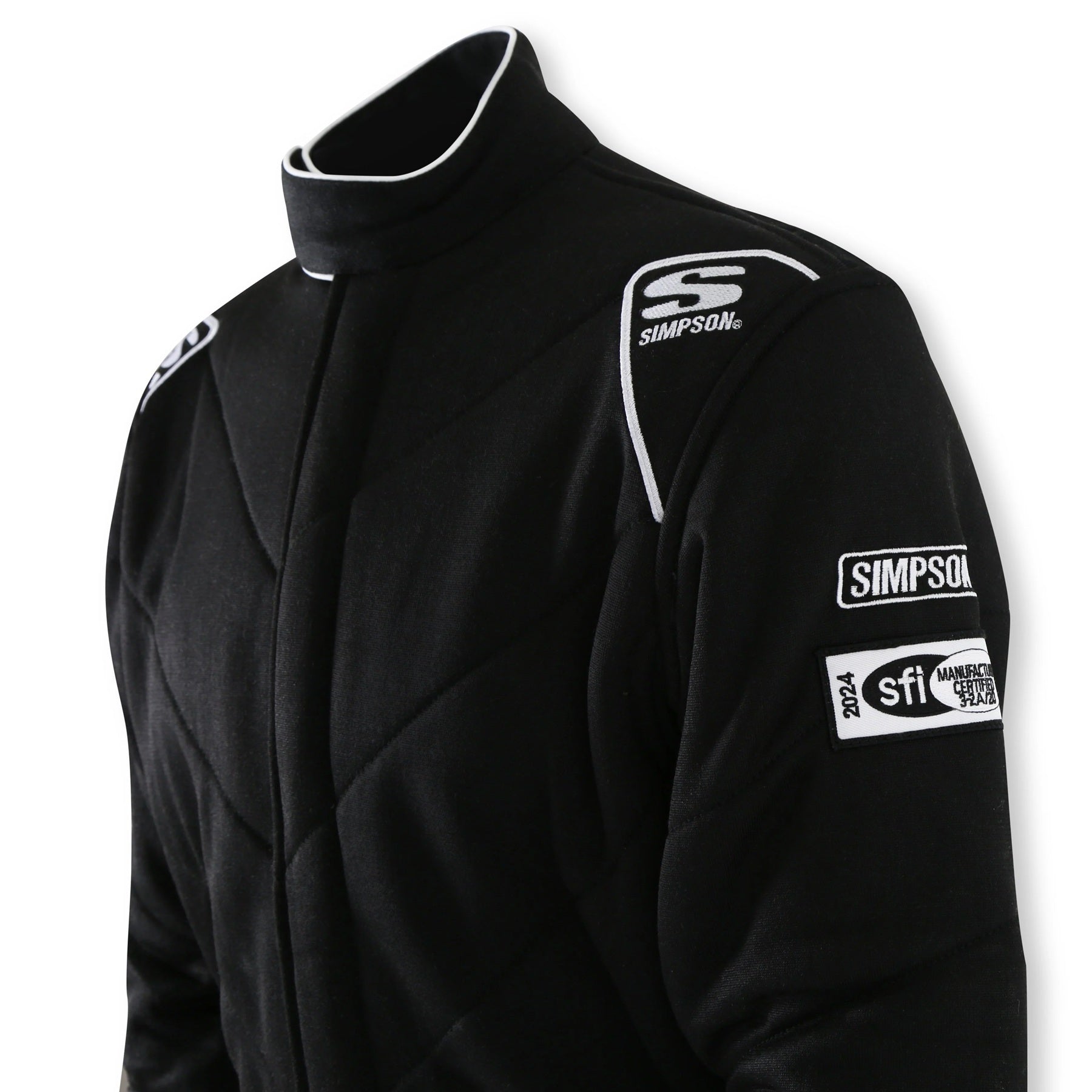 Simpson 6G Race Suit (Black) - Top