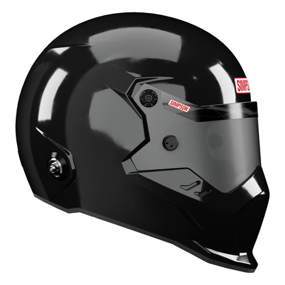 Simpson KingSnake Helmet, SA2025 (Gloss Black) - Right