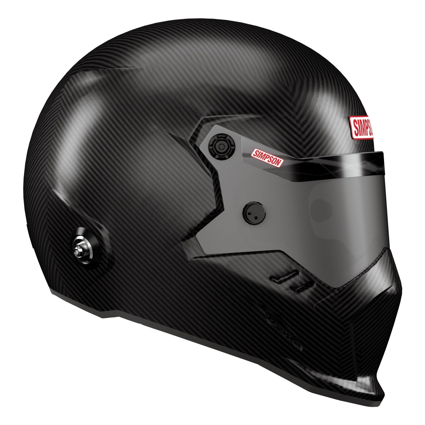Simpson KingSnake Carbon Helmet, SA2025 (right side)
