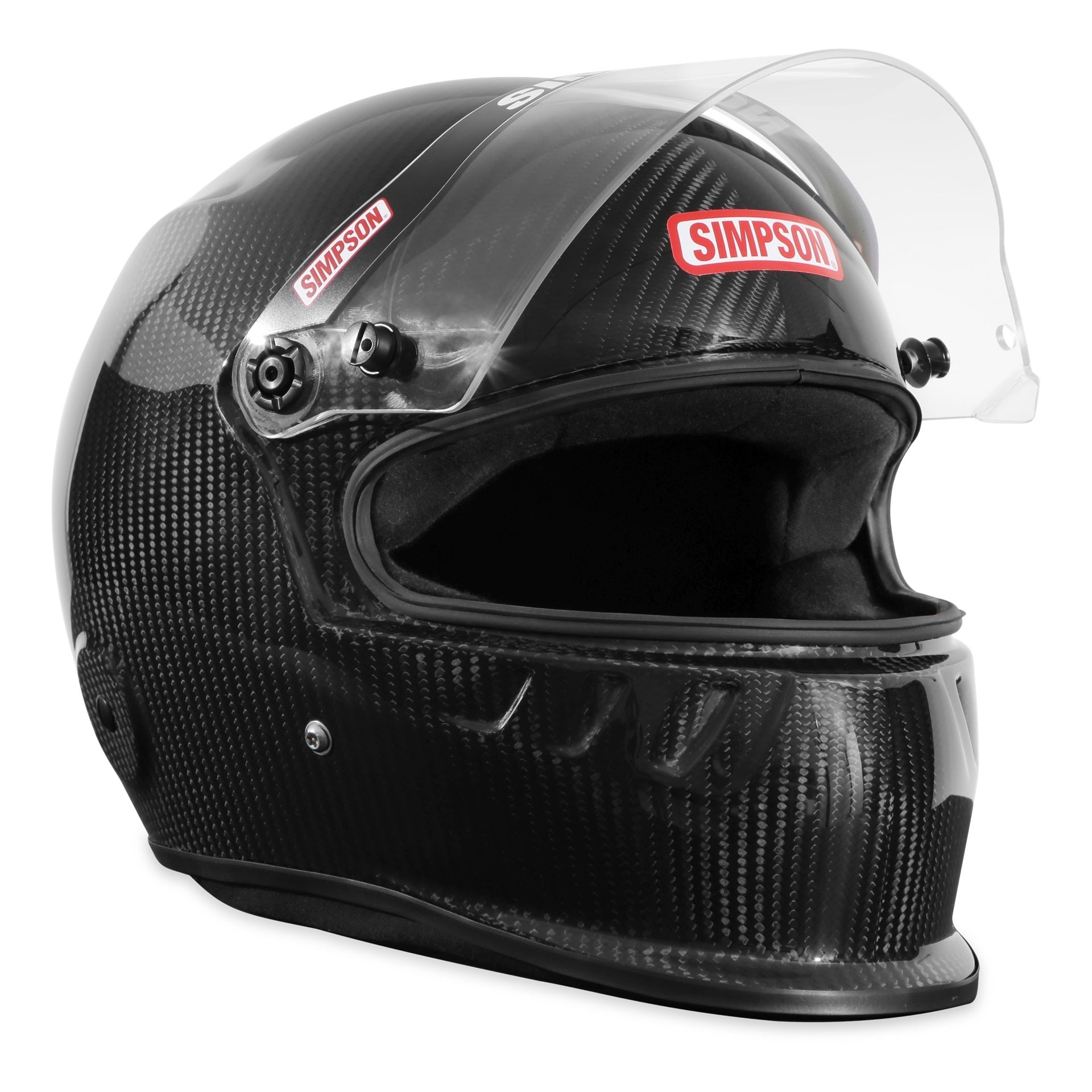 Simpson Vudo Carbon Helmet SA2025 with Shield