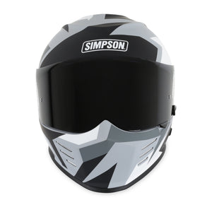 Simpson Ghost Bandit DOT Motorcycle Have Blue Helmet