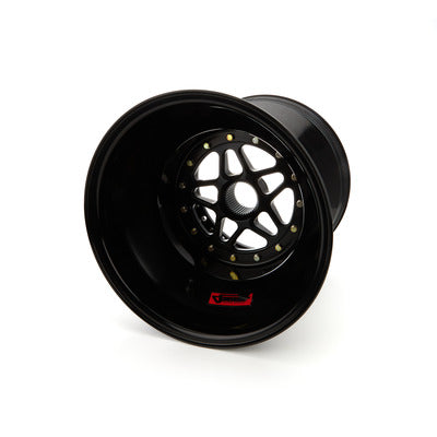 Sander Engineering Sprint Wheel 15 x 15", 6" Backspace Inside Lock Black S15-156-SI1-B