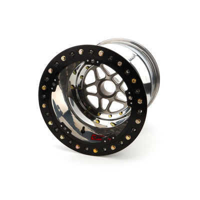 Sander Engineering Sprint Wheel 15 x 17", 7" Backspace Outside Lock W/Cover S15-177-SO2