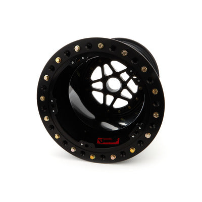 Sander Engineering Sprint Wheel 15 x 18", 5" Backspace Outside Lock Black S15-185-SO2-B