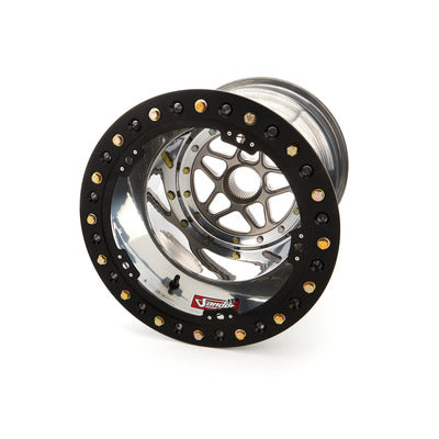 Sander Engineering Sprint Wheel 15 x 18", 5" Backspace Outside Lock W/Cover S15-185-SO2