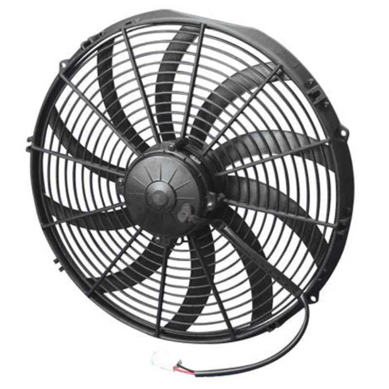 SPAL 12-Volt 16” Diameter Curved Blade Puller Fan