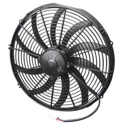 SPAL 12-Volt 16” Diameter Curved Blade Puller Fan