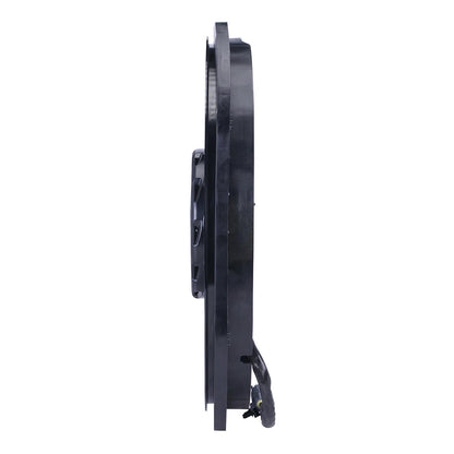 SPAL 850W 19" BEAST 3700 Flush Mount Brushless Fan 30107521-PKG (side view)
