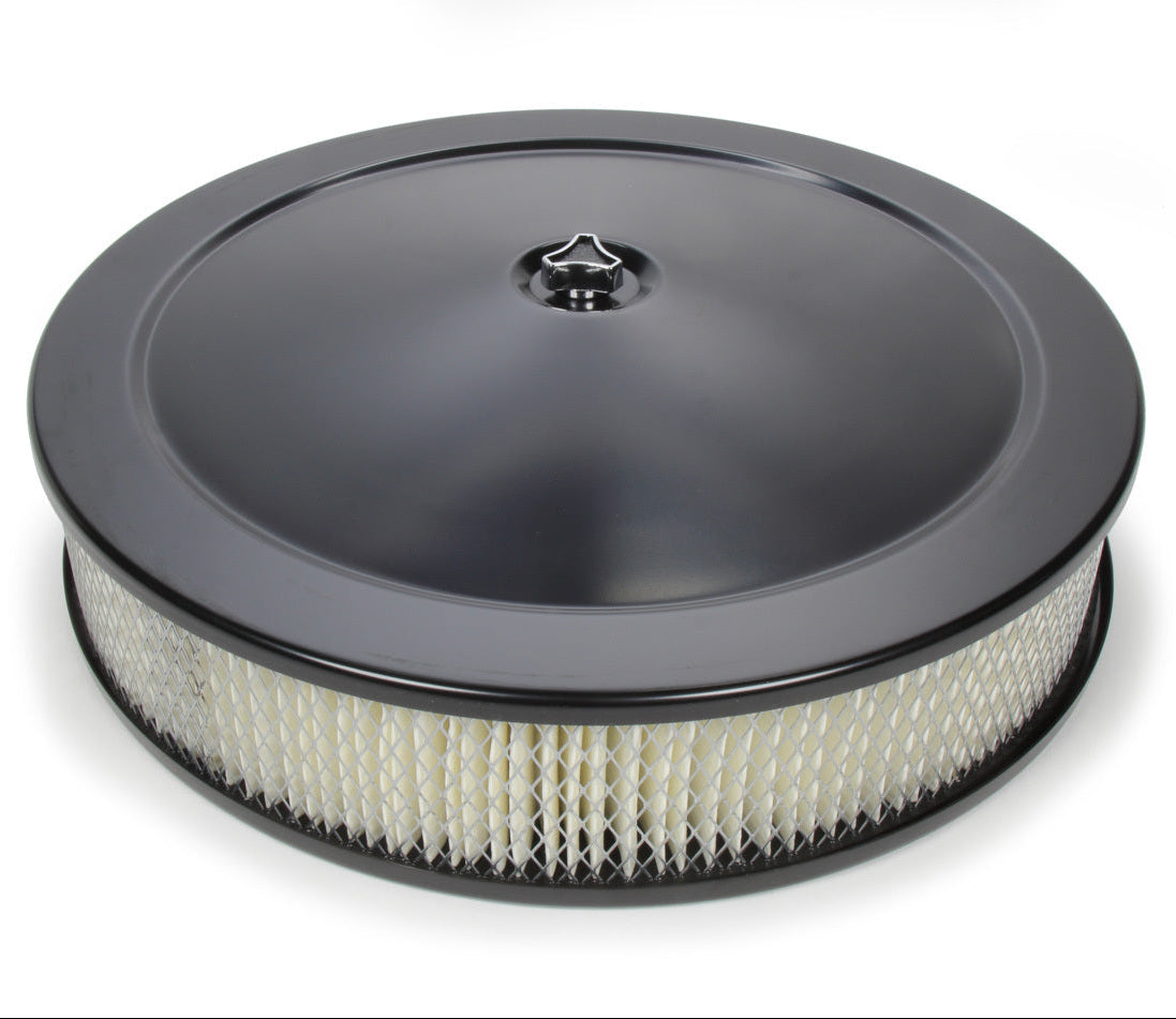 Air Cleaner Kit 14" x 3" w/High Dome Top 4300BK