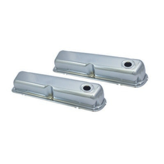 Specialty Products Valve Cover 62-85 SBF Steel Chrome