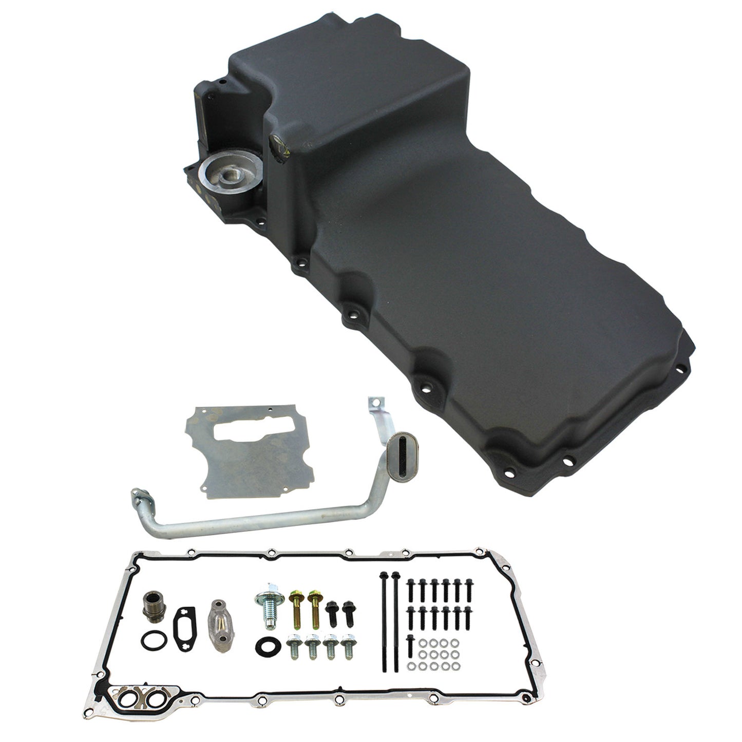 Specialty Products Engine Oil Pan 8448BK (includes hardware)