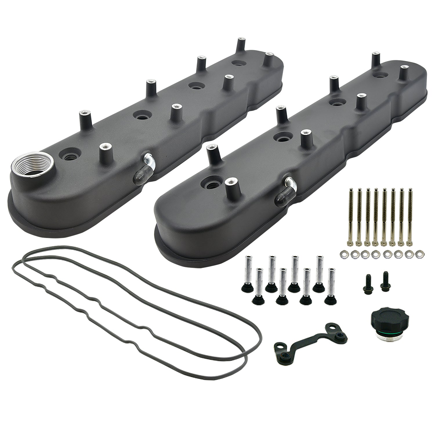 Specialty Products Valve Cover 8535BK, GM LS-Series