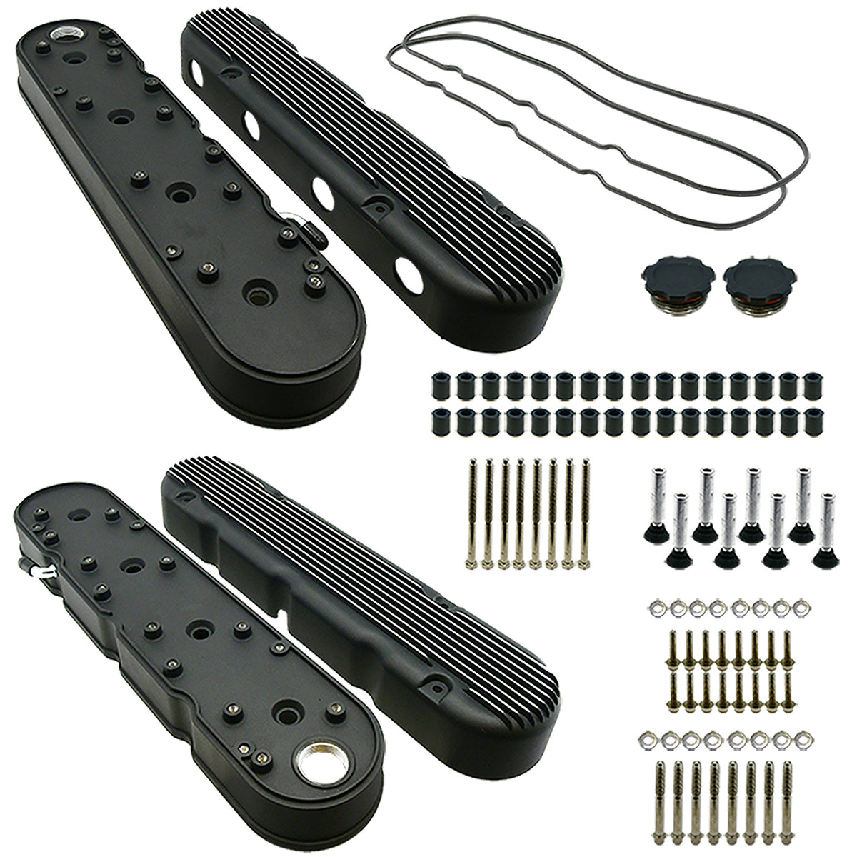 Specialty Products Valve Cover 8536BK, GM LS-Series