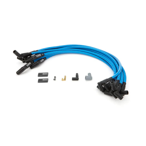 Scott Performance SBF Spark Plug Wire Set 45-Degree - Blue CH-426-4