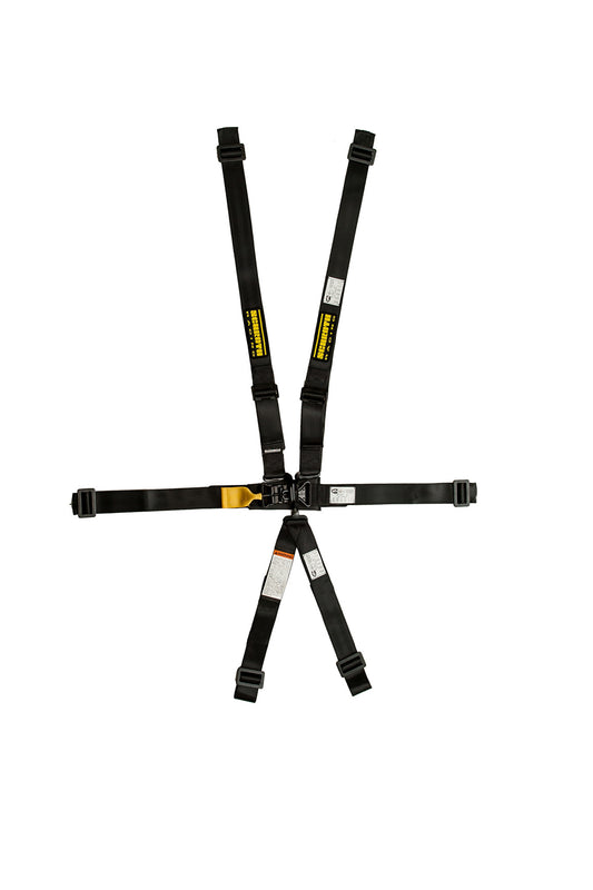 Schroth 5pt Harness LL2 P/U L&R 2" Black SFI 16.1 SR 61750H