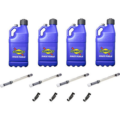 Sunoco Motorsports Utility Jug 5-Gallon (4pk), Blue