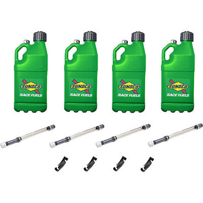 Sunoco Motorsports Utility Jug 5-Gallon (4pk), Green