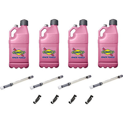 Sunoco Motorsports Utility Jug 5-Gallon (4pk), Pink