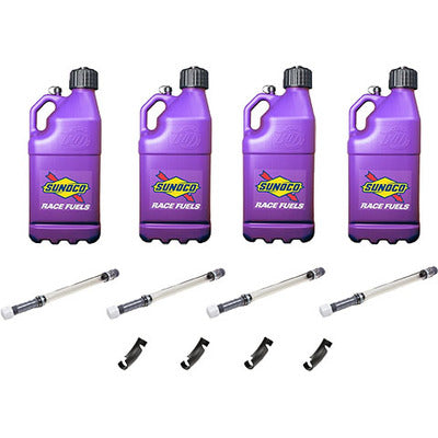 Sunoco Motorsports Utility Jug 5-Gallon (4pk), Purple
