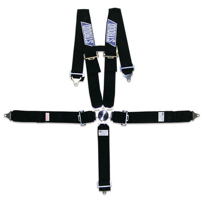 Stroud Safety Racing Harness Kam Lock Black V-Style 2003-01-01-01