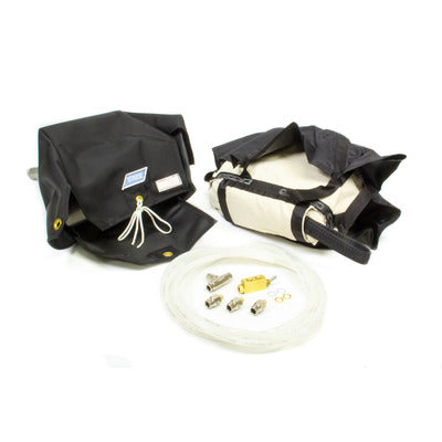 Stroud Safety Pararchute 430 Large w/Air Launcher Black 4304804-01-05