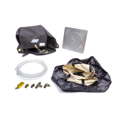 Stroud Safety Window Net Black Angled 24" x 18" SFI 27.1 501-01