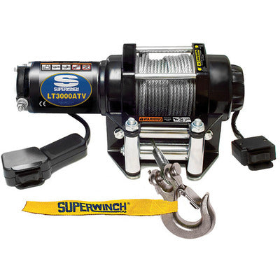 Superwinch 3000# ATV Winch w/Roller Fairlead 1130220