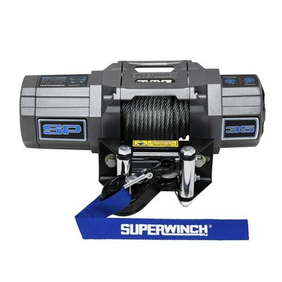 Superwinch 3500# Winch 40' Steel Rope Roller Fairlead 1135240