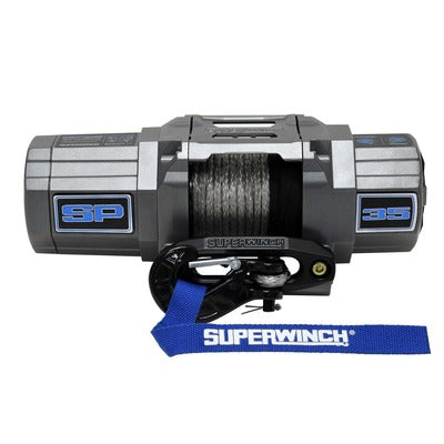 Superwinch 3500# Winch 40' Synthetic Rope Hawse 1135250
