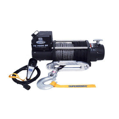 Superwinch Tiger Shark 11500SR Winch 11500# Synthetic Rope 1511201