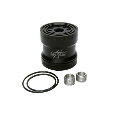 System One Billet Oil Filter 45 Micron - Black 209-361B