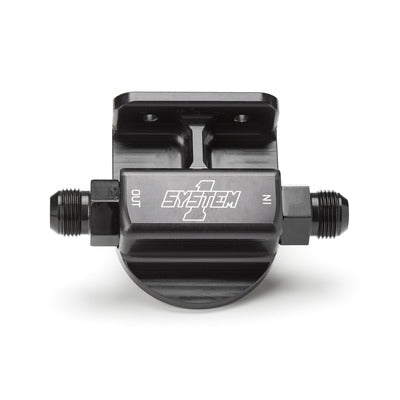 System One Billet Remote Oil Filter Mount 12AN RH Port 223-90008-12B