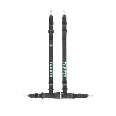 Takata Harness Drift 4 Pt Bolt-In 2" Shoulder 2" Lap Black