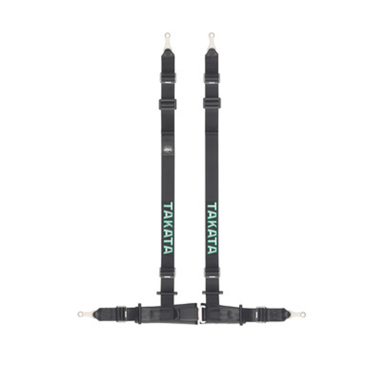 Takata Drift Harness 4 Pt Bolt-In 2" Shoulder 2" Lap (Black)