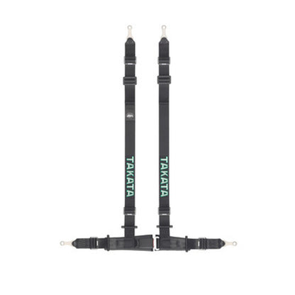 Takata Drift Harness 4 Pt Bolt-In 2" Shoulder 2" Lap (Black)