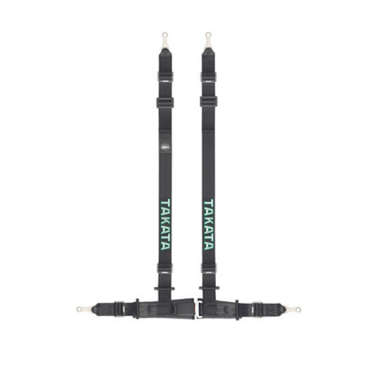 Takata Drift Harness 4 Pt Bolt-In 2" Shoulder 2" Lap (Black)