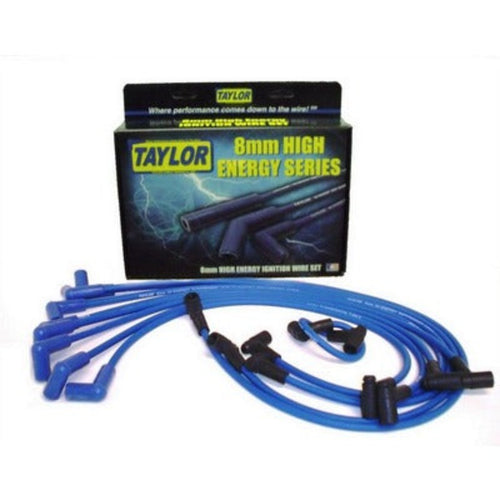 Taylor Cable Spark Plug Wire Set High Energy 8mm Custom Fit