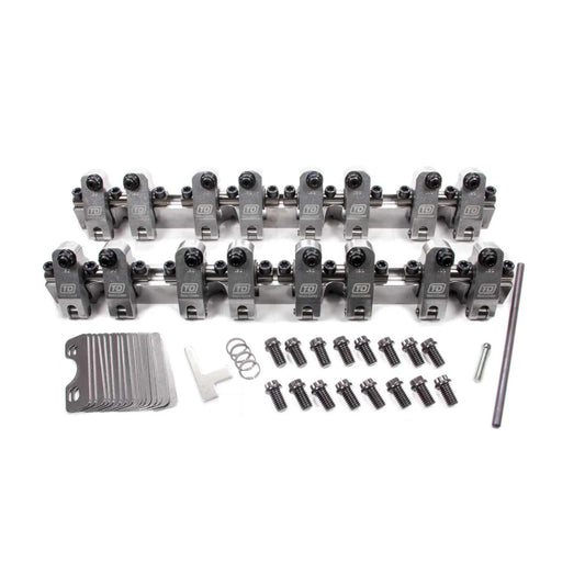 T&D Machine SBC 220 SportComp Shaft Rocker Arm Kit